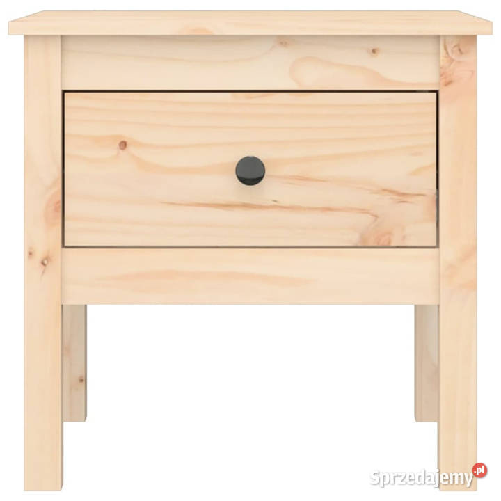Stoliki boczne 2 50x50x49 lite drewno sosnowe Stoły