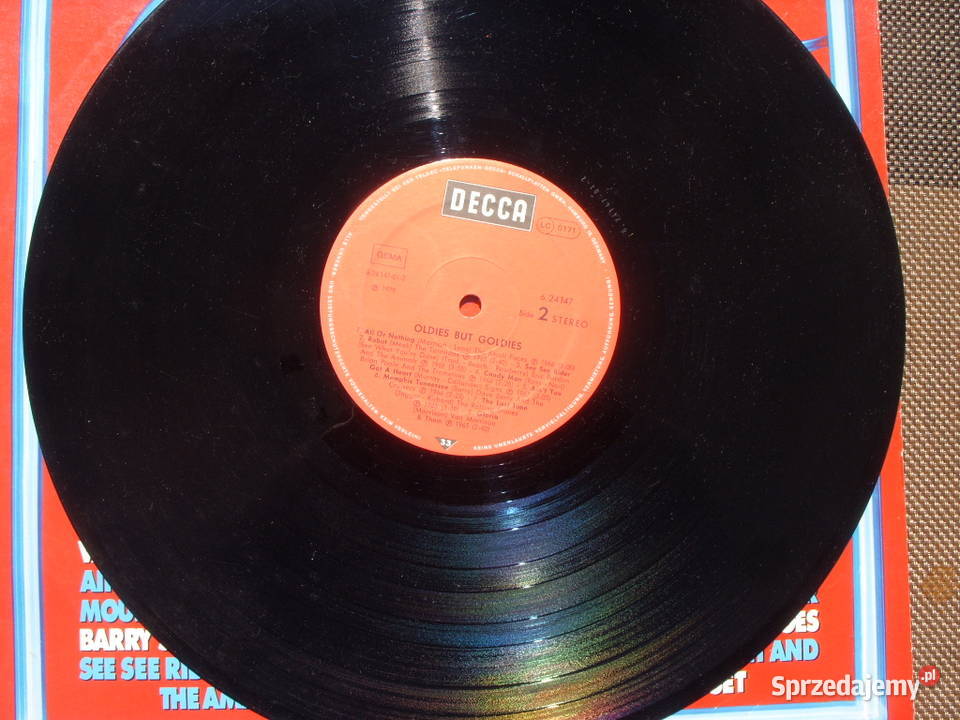 Winyl LP OLDIES BUT GOLDIESBEND ME DECCA 1979 Wołów