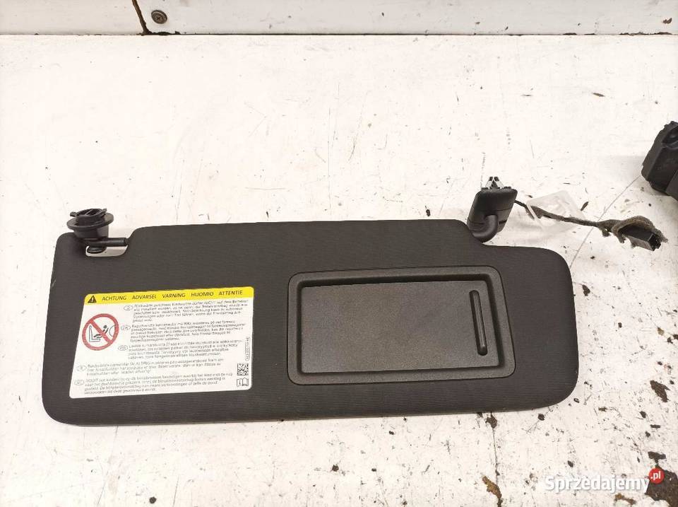 DASZKI PRZECIWSŁONECZNE PRAWY GTI CZARNY VW