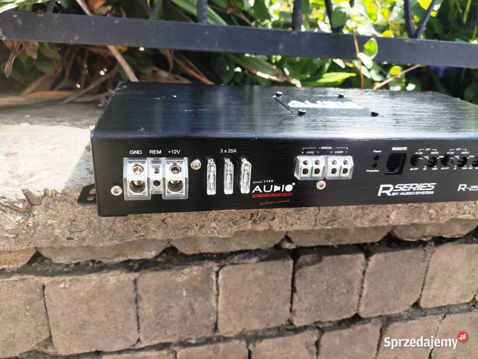 Wzmacniacz samochodowy 2 kanałowy Audio System Niegowonice