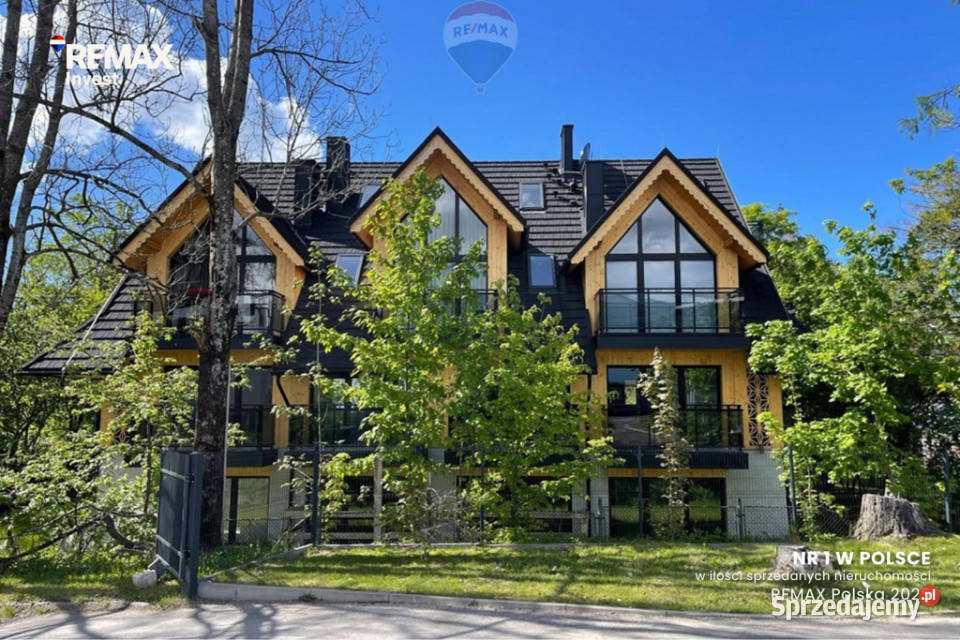 Top apartament Zakopane widok Giewont garaż SPA gazowe