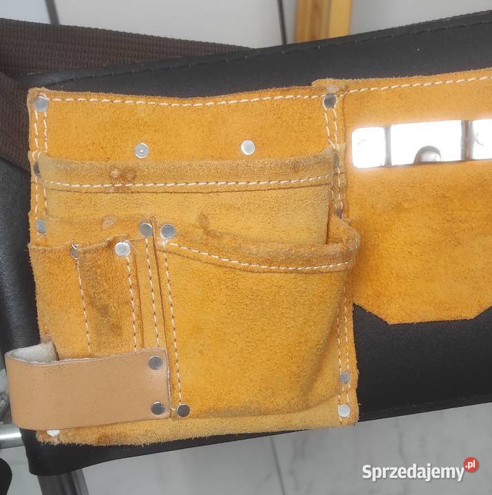 Skórzany pas narzędziowy monterski Rudziniec