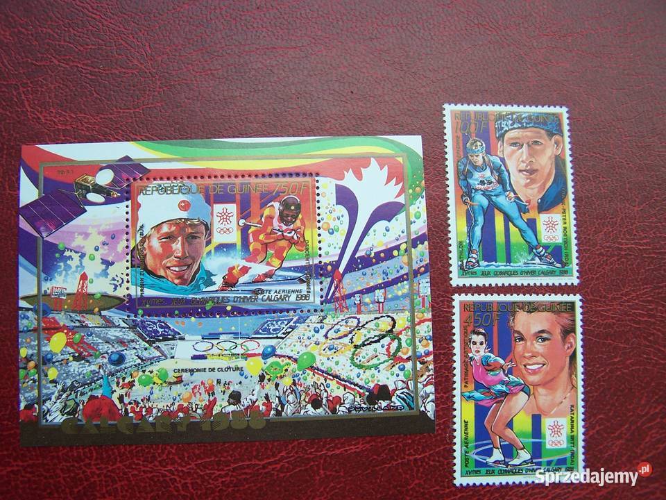 Gwinea 1988 MNH Sport Olimpiada Calgary 88 Filatelistyka Tychy