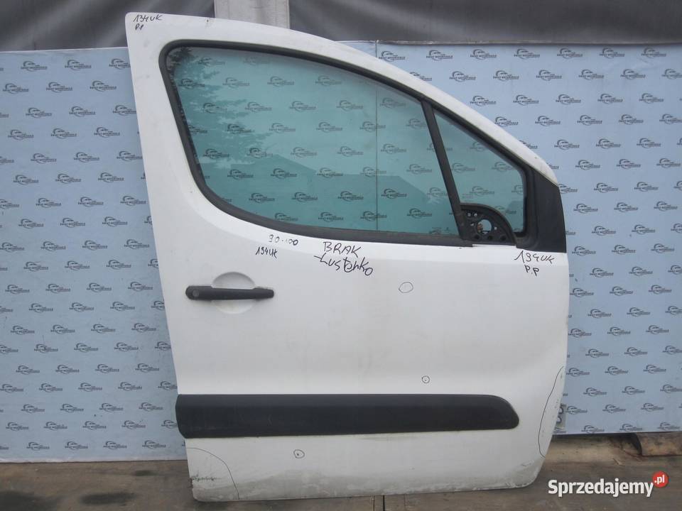 PEUGEOT PARTNER II 14r drzwi prawe przód