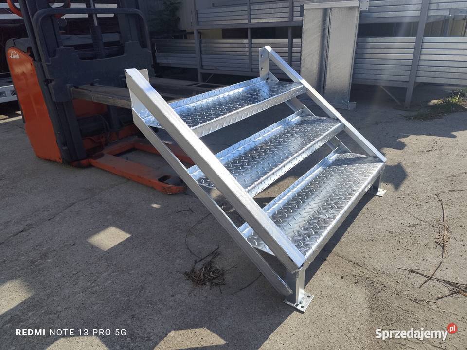 Schody metalowe loft wejście na wysokość 75 3 Elżbieta