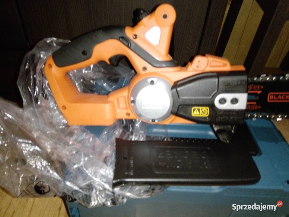 Piła łańcuchowa akumulatorowa Black Decker nowa mazowieckie Nowy Dwór Mazowiecki