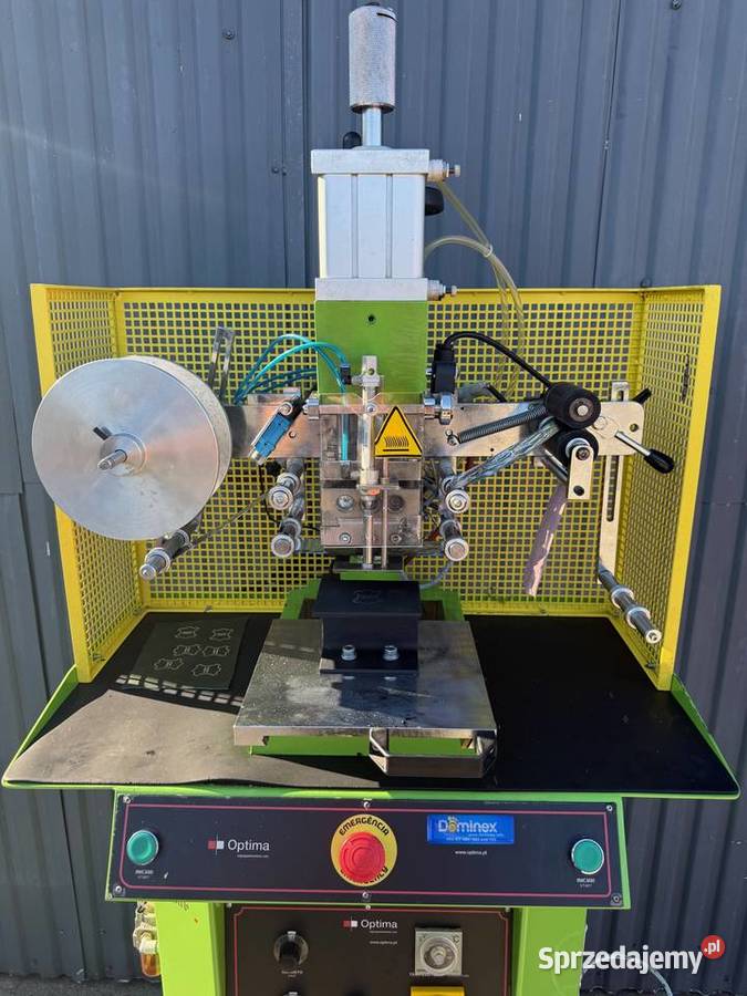 Tecmacal Stemplowarka logowarka złociarka Łaskarzew