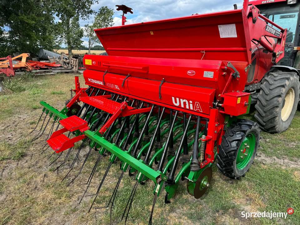 Siewnik zbożowy Unia Poznaniak 3m 2014 Agro Masz Łowicz