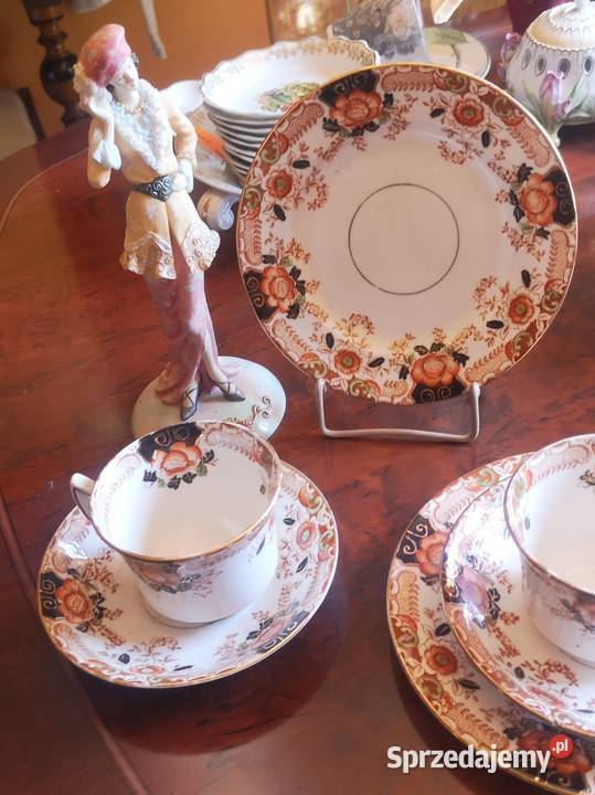 Filiżanka z talerzykiem Sygnowana England Gdańsk sprzedam
