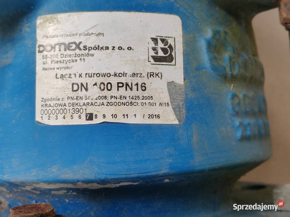 Oferuję Głowicę studni głowica rury 100mm Duże lubuskie Drezdenko