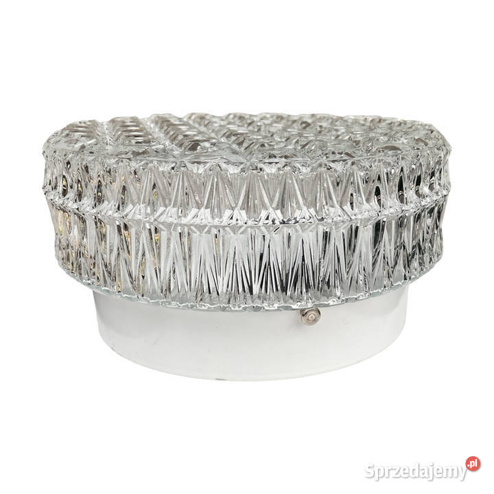 Kryształowy plafonkinkiet Kamenick enov lata 70 Oświetlenie mazowieckie Warszawa