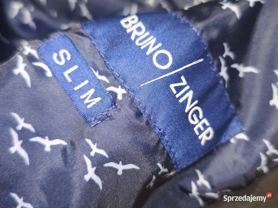 Marynarka Slim Bruno Zinger 17558 Odzież wyjściowa Tychy