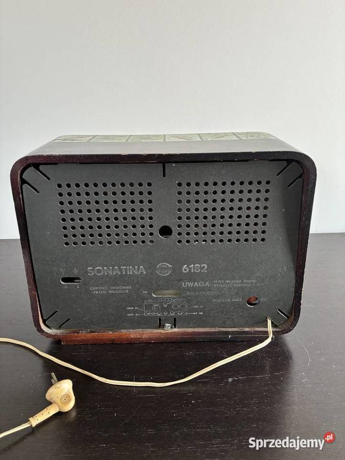 Radio lampowe Sonatina 19571963 r Elbląg sprzedam