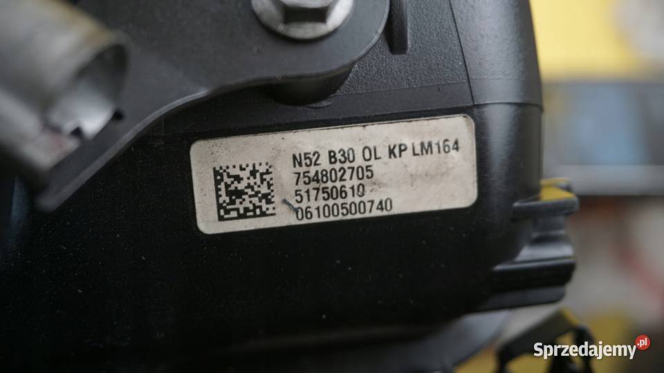 BMW E90 330i X5 X3 E60 E63 30 B 08r 272 N52B30AF Kolektory ssące Suków