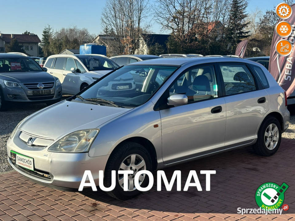 Honda Civic Automat Gwarancja Klima VII 20012005 automatyczna mazowieckie Sade Budy sprzedam