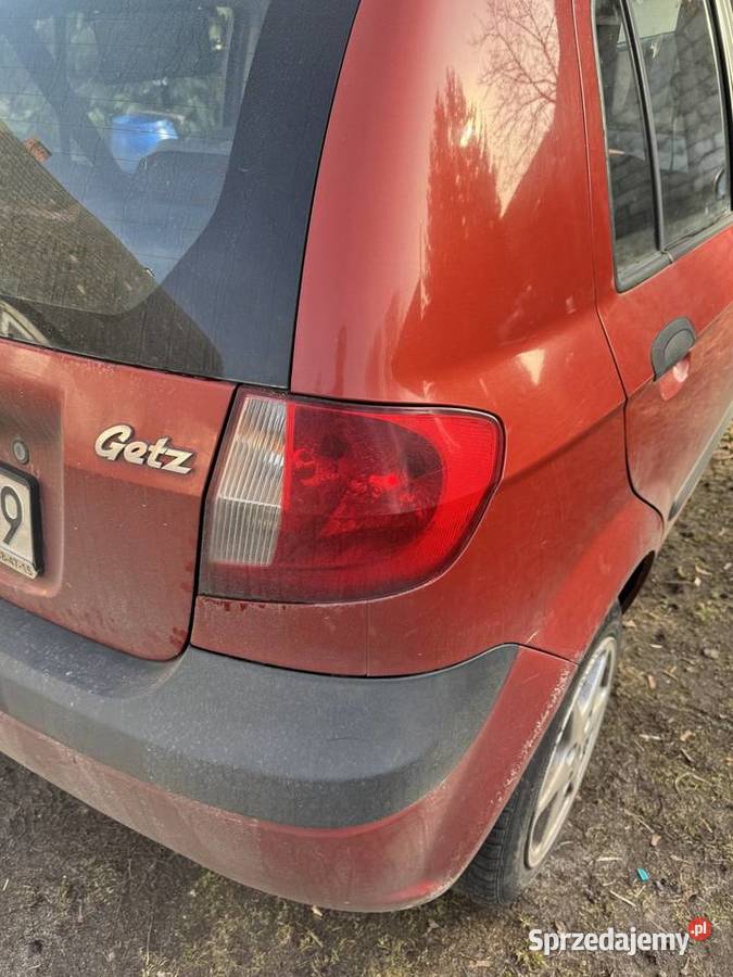 Syndyk sprzeda Hyundai Getz prod 2007 zachodniopomorskie