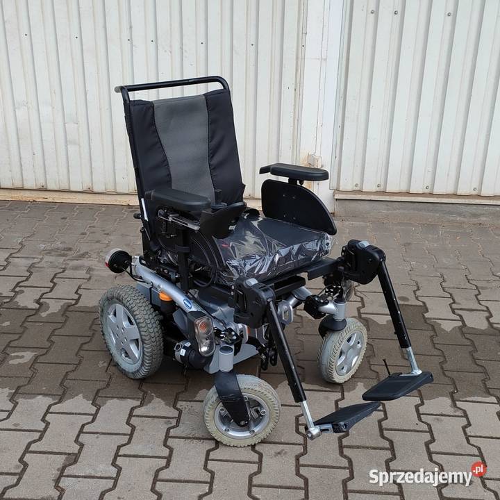 Wózek inwalidzki Invacare Kite + nowe akumulatory