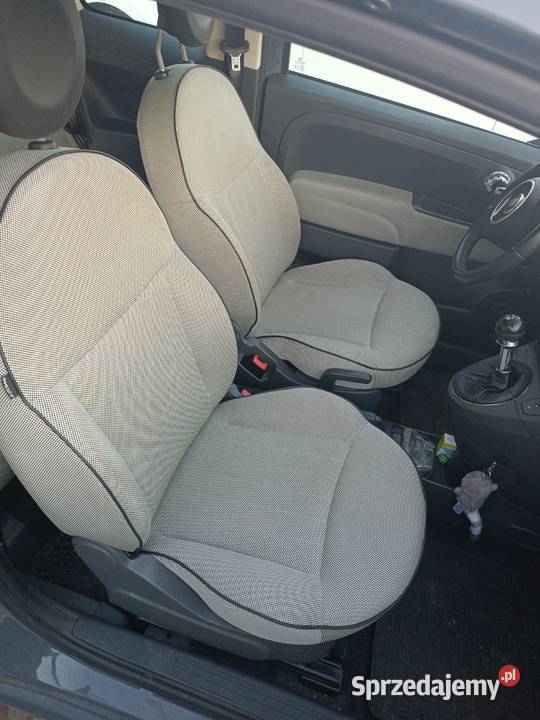 Fiat 500 13 jtd mały przebieg Panorama klima Rok produkcji 2010