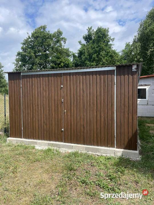 Garaż blaszany 4x5 DREWNOPODOBNY Opole sprzedam