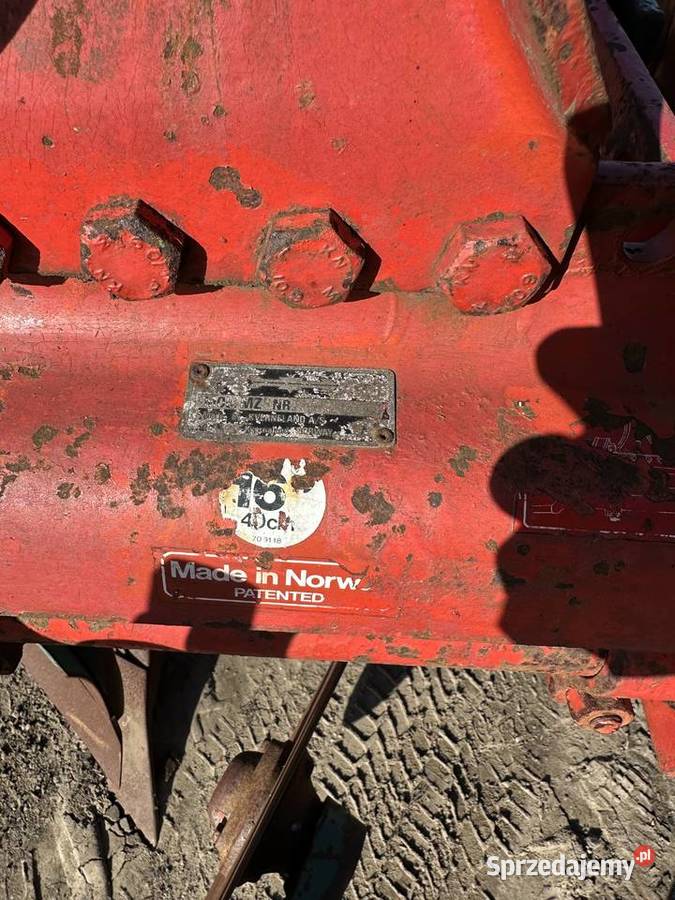 Pług zagonowy Kverneland 4 skibowy Kroje podlaskie Kuzie