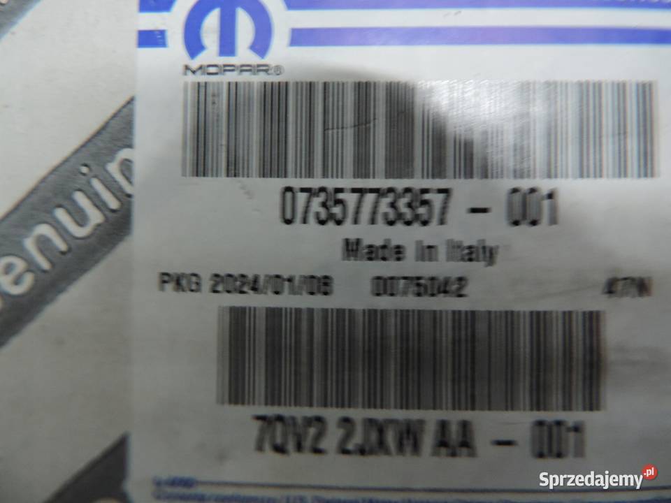LUSTERKO PRAWE 84 PIN Fiat Ducato 2018 735773357 osobowe Lusterka zewnętrzne kujawsko-pomorskie