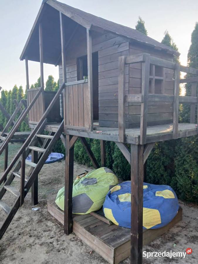 Domek plac zabaw drewno mazowieckie Iłów