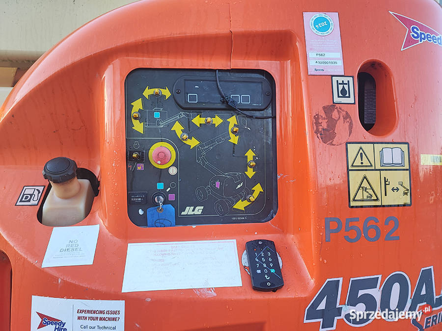 Podnośnik przegubowy zwyżka koszowa JLG 450AJ małopolskie Kęty sprzedam