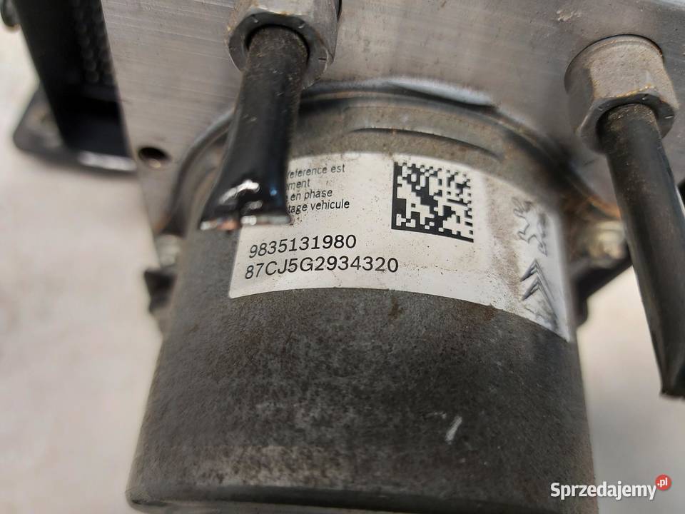 PEUGEOT 508 II 16 Pompa sterownik ABS 9835131980 osobowe sprzedam