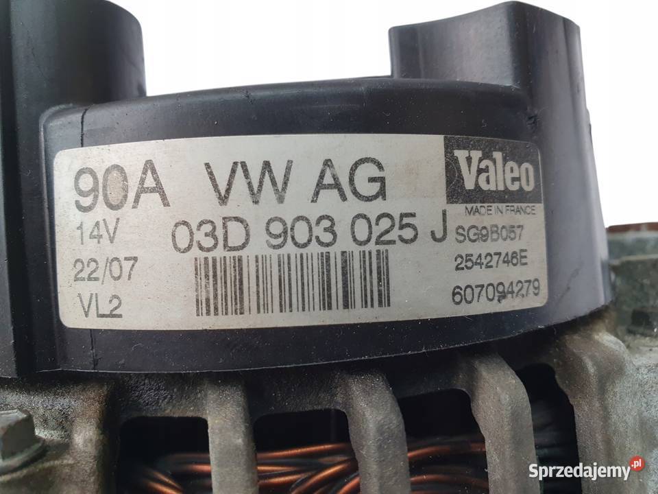 ALTERNATOR VW Polo IV Seat Ibiza Skoda Fabia II Chełm