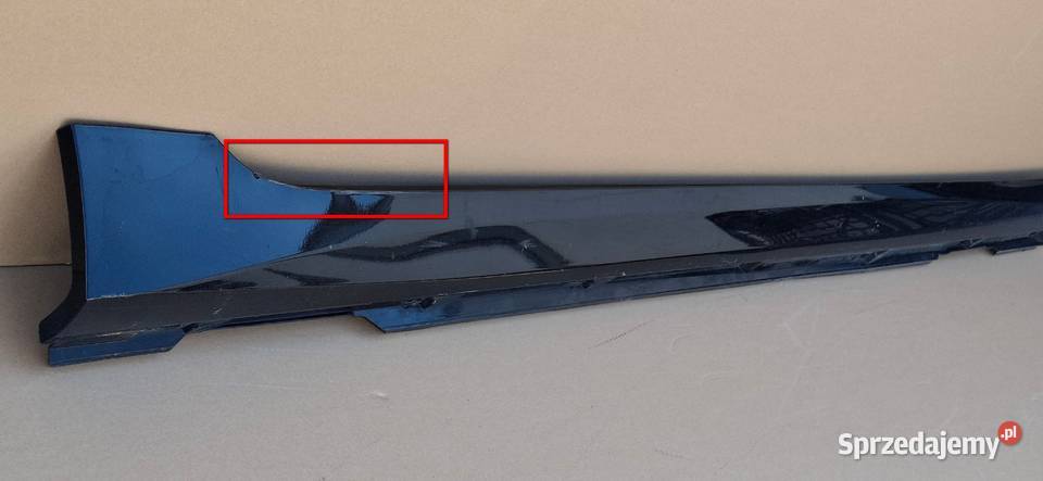 AUDI A6 C8 LISTWA PROGOWA PRAWA PRÓG PRAWY osobowe Listwy i nakładki Bieleń