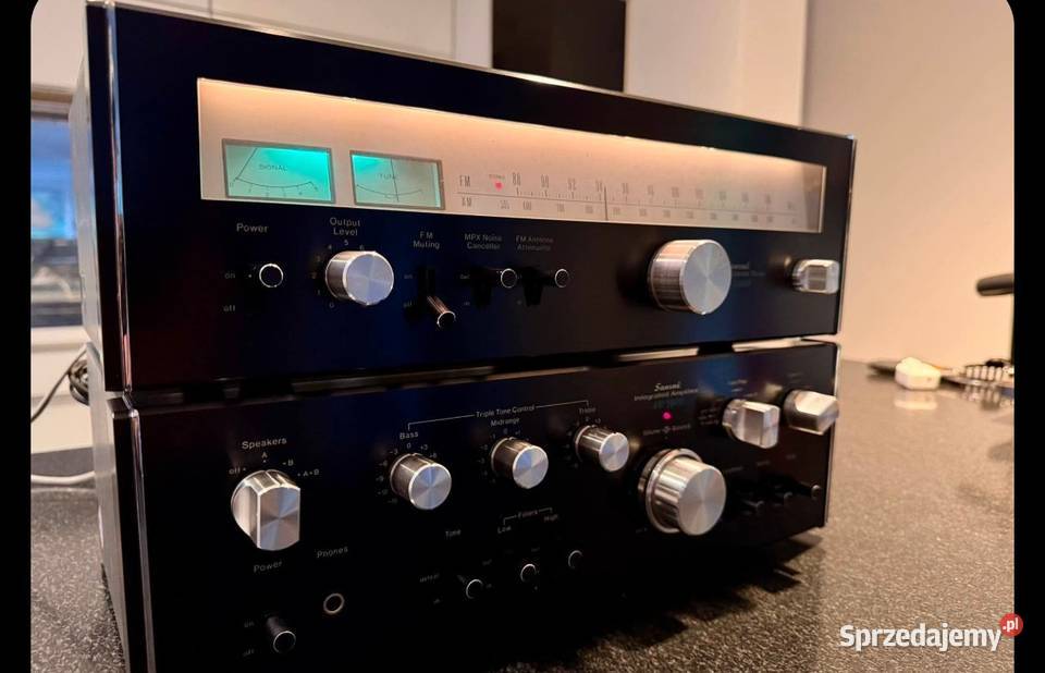 Zestaw audio vintage Sansui AU5900TU5900 Wieże i miniwieże Lublin