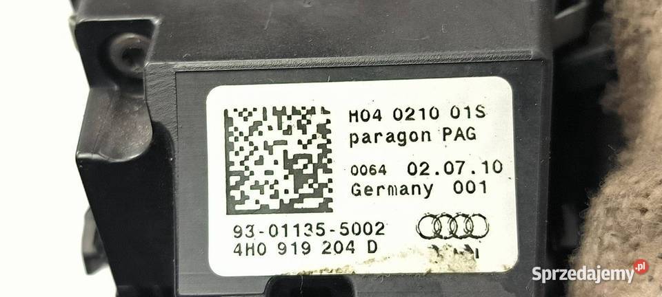ZEGAREK AUDI A8 D4 4H0919204D Lipno