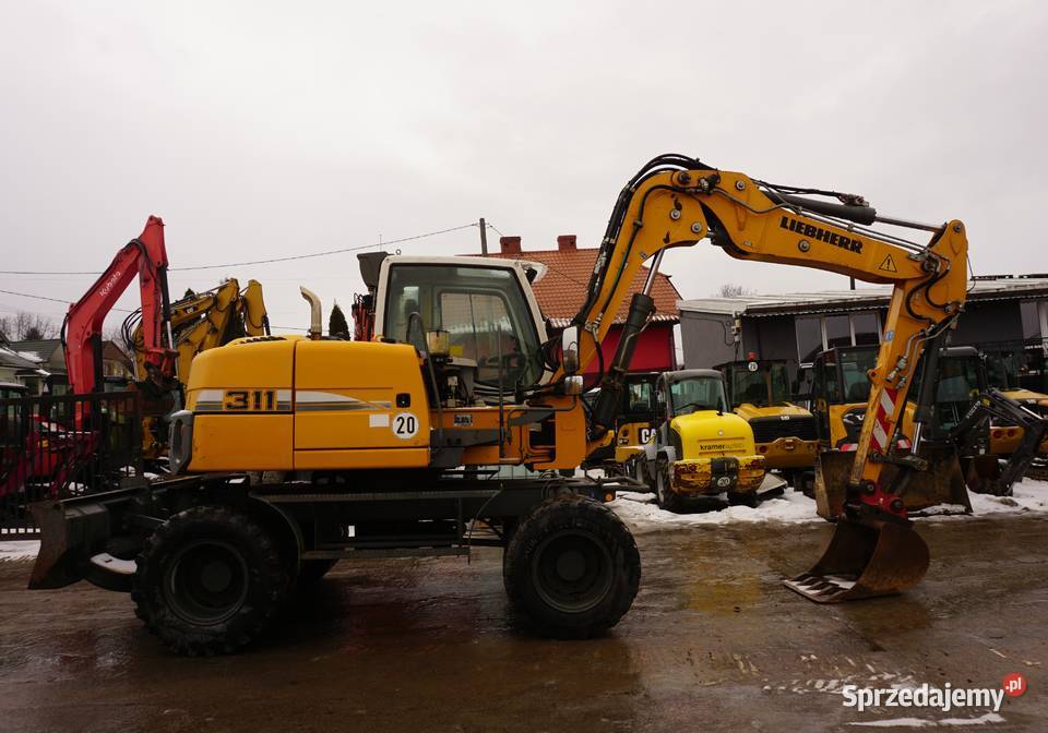 Koparka kołowa Liebherr A 311 2013 świętokrzyskie Jeziorko sprzedam