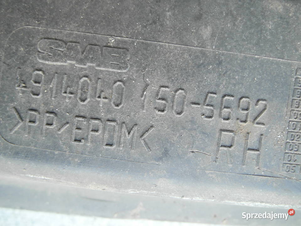 SAAB 93 93 LISTWA PROGOWA PRAWA PROG PRAWY śląskie Ruda Śląska