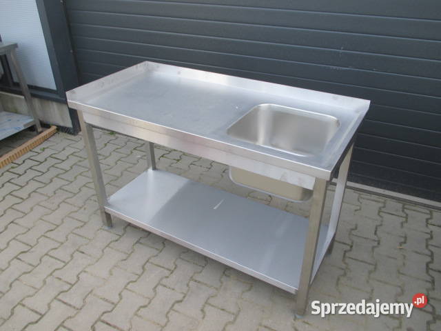 Zlew Gastronomiczny 1 Komorowy Prawa Strona