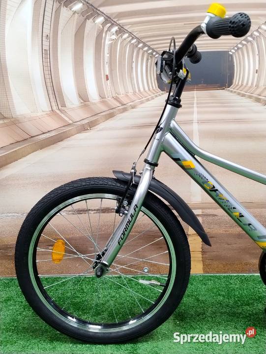 Rower dziecięcy chłopca RACE koło 20 chorągiewka Szczucin