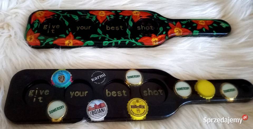 Nowa taca do serwowania szotów Taca z żywicy na