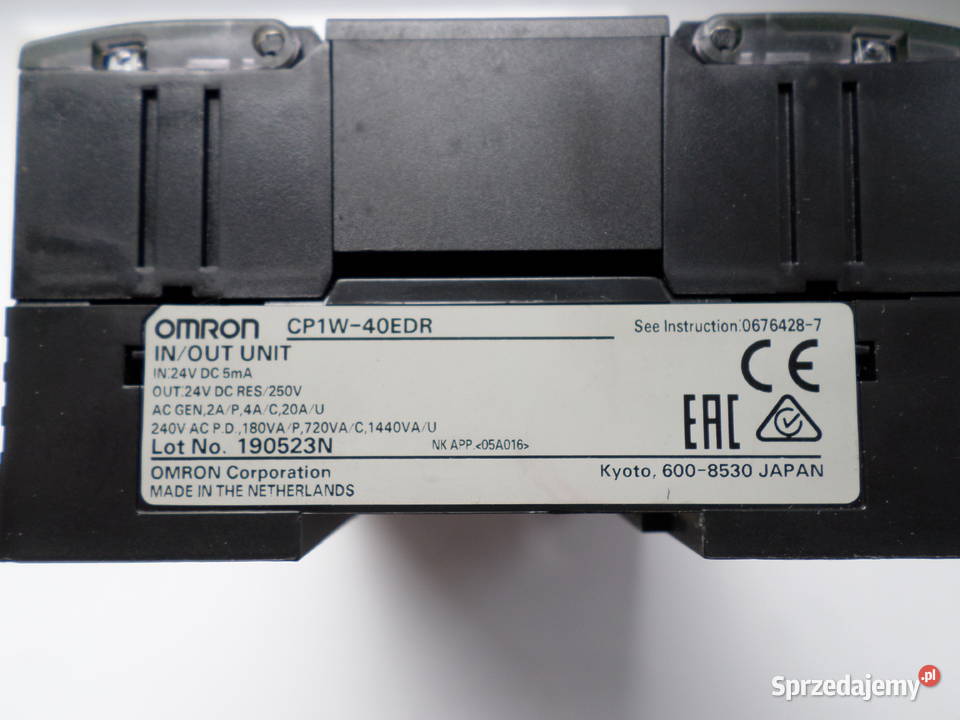 Omron moduły rozszerzeń Części i akcesoria pomorskie Słupsk