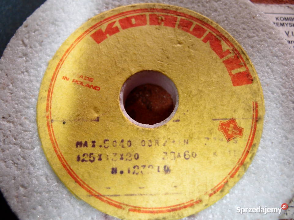 Kamień szlifierski 200x20x32 Korund 125x13x20 Łódź