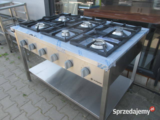 Kuchnia gazowa 6palnikowa 900 mm 365 kW Ostrów Wielkopolski