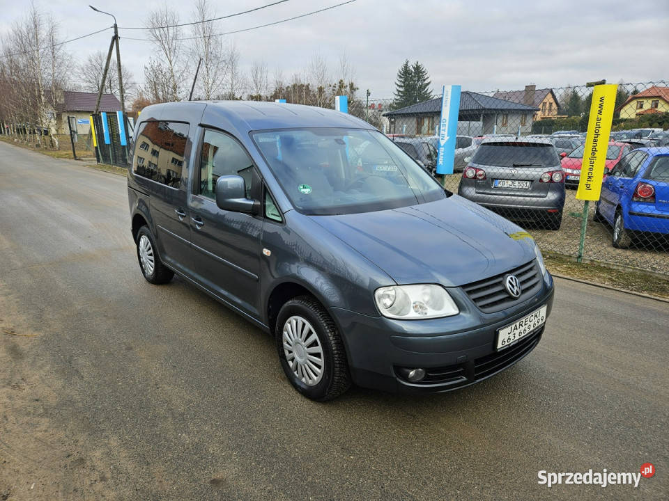 Volkswagen Caddy Opłacony Zdrowy Zadbany Kisielice