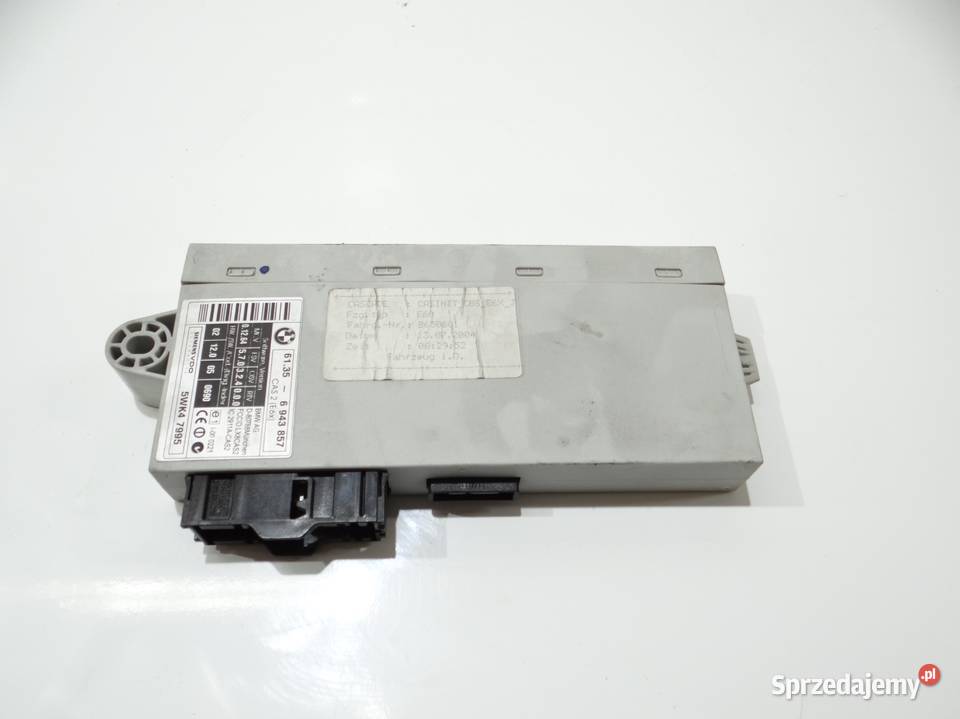 MODUŁ STEROWNIK CAS BMW E60 E61 6943857 osobowe Strzyżewice