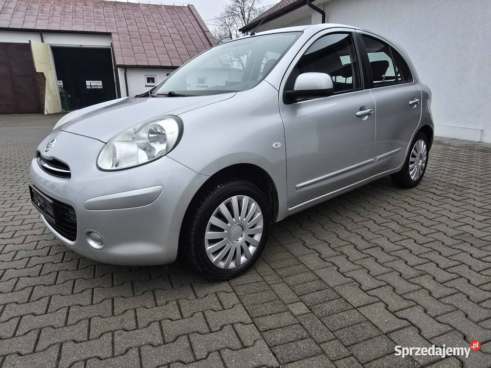 Nissan Micra 12benz srebrny Kutno