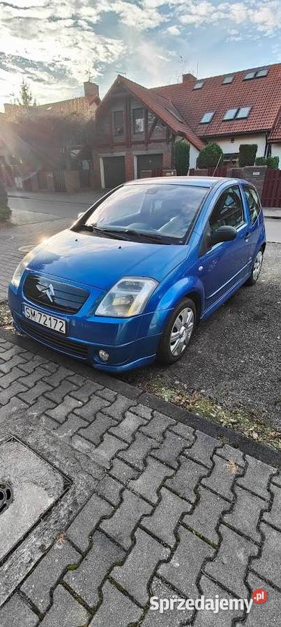 Citroen C2 VTR nieuszkodzony C2 Katowice