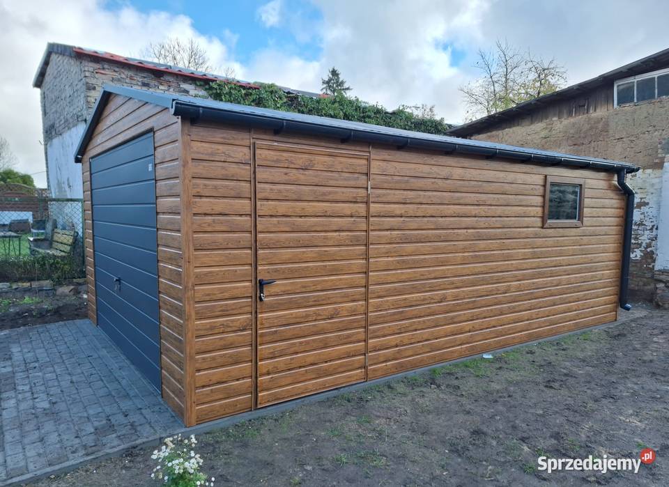 Garaż balszany PREMIUM mocny 4x6 NA PROFILU CAŁA łódzkie Łódź