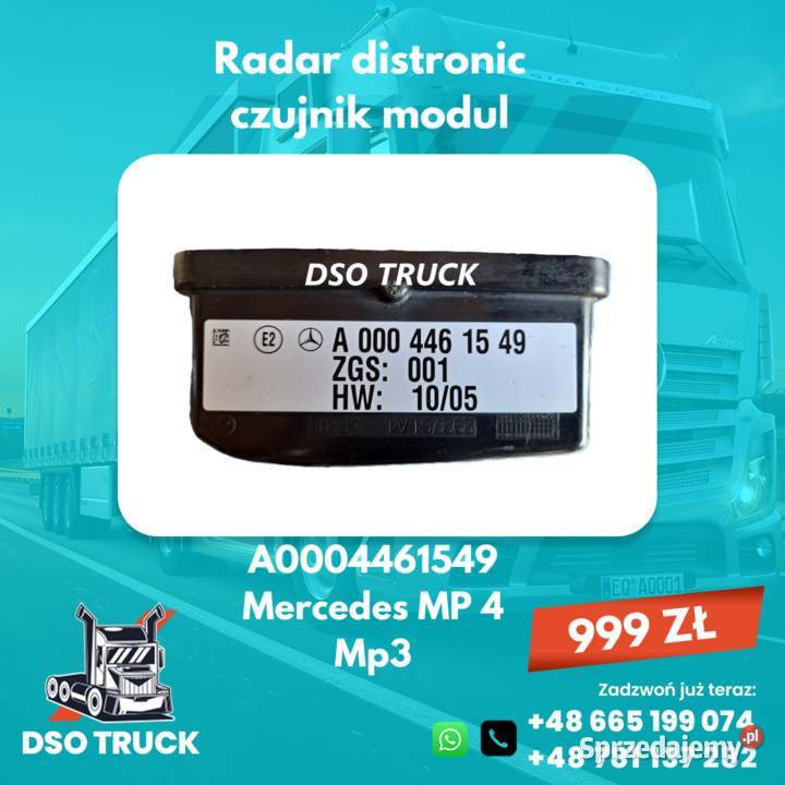 A0004461549 Radar distronic czujnik modul Zawichost