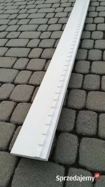 LISTWA meblowa dekoracyjna biała tłoczona MDF podkarpackie Brzostek sprzedam