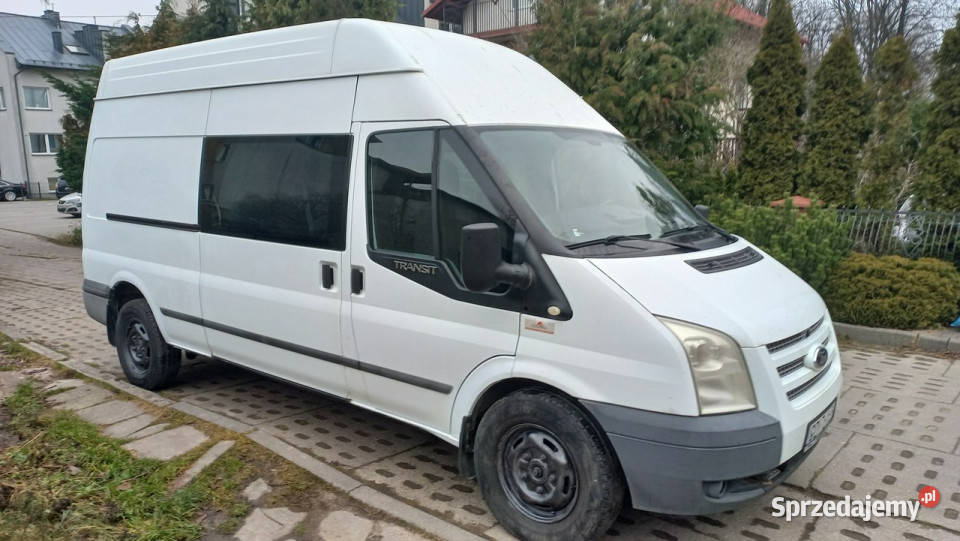 Ford Transit 4X4 Brygadówka 6 Osobowy Webasto pełny VAT Gdańsk