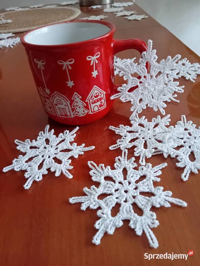 szydełkowe gwiazdki Oleśnica