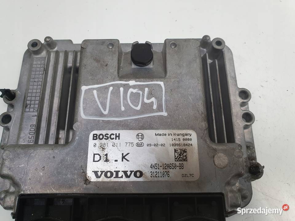 Volvo S40 II V50 16 D STEROWNIK SILNIKA komputer lubelskie Chełm